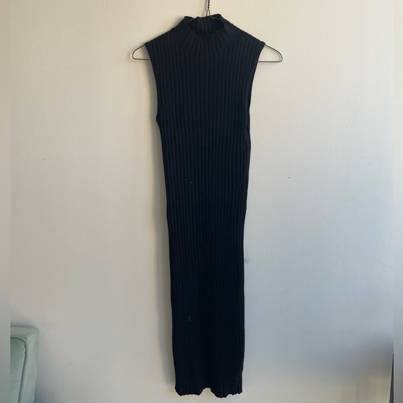 Black knitted Wilfred Dress size small - Picture 1 of 2